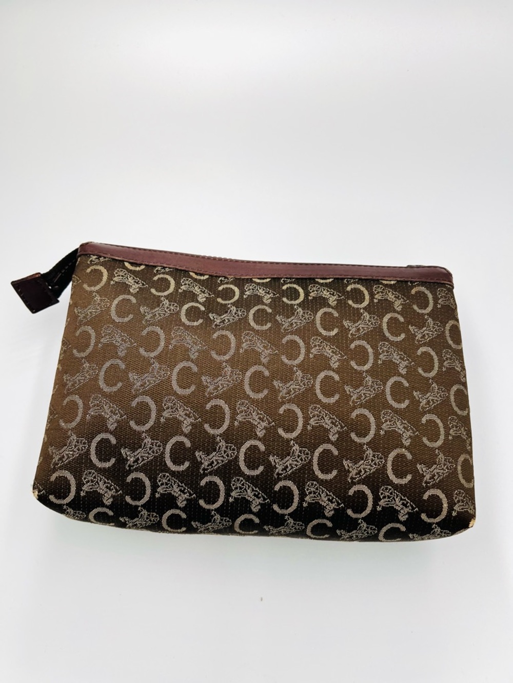 Celine Monogram Canvas Clutch - Picture 2 of 11